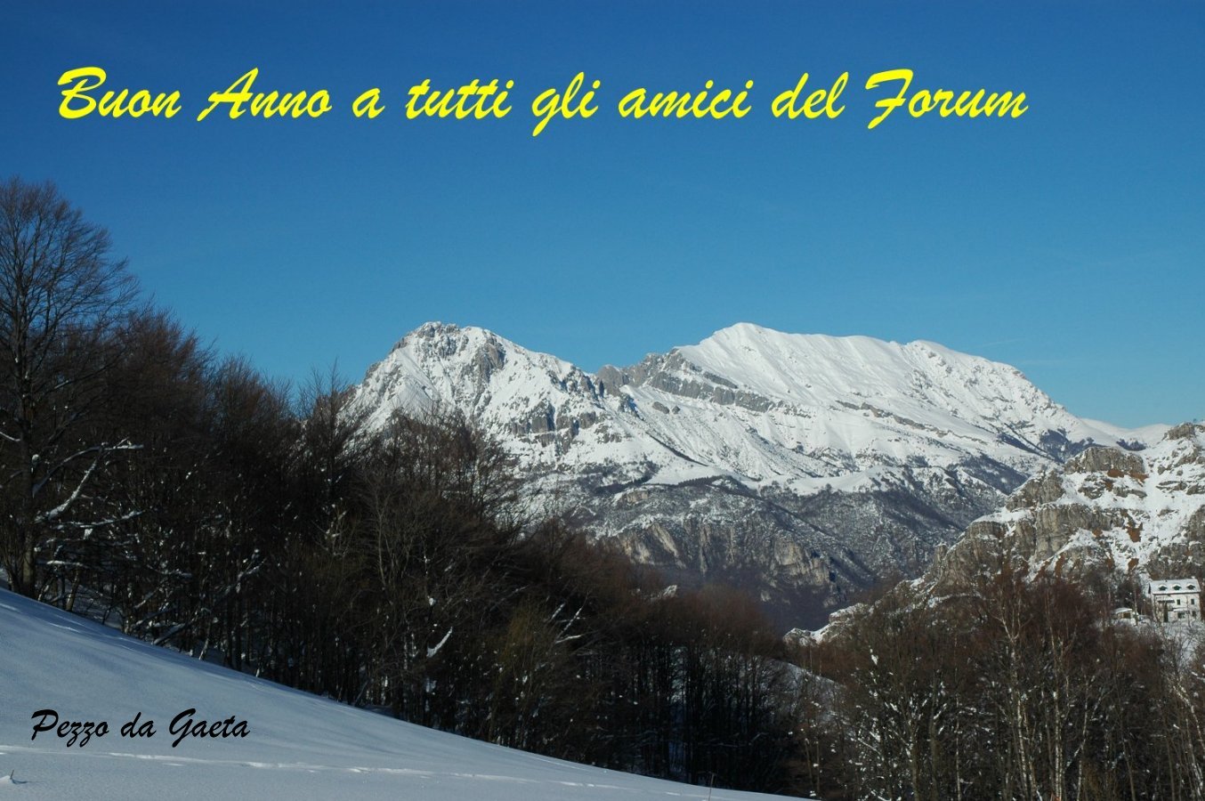 Due cime per un Augurio